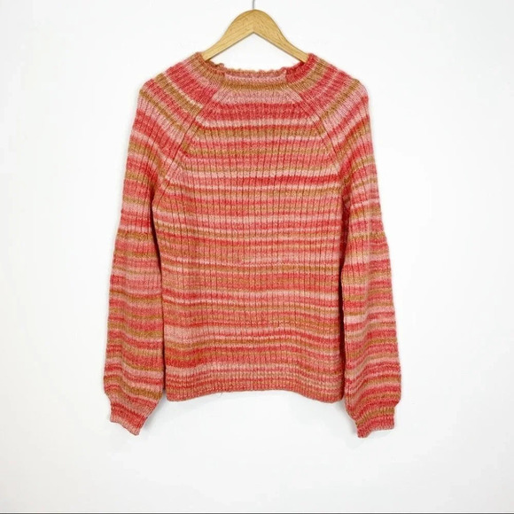 Anthro t.la Drea Space-Dyed Sweater Size Large - Picture 2 of 5